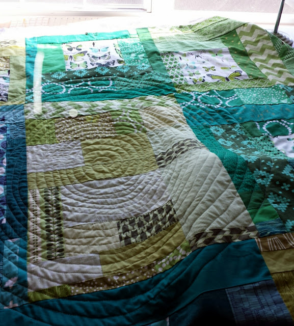 Quilty Habit Spiral Quilting Tutorial and Tips