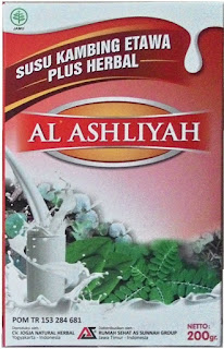 Distributor Susu Kambing Etawa Plus Herbal Al ashliyah