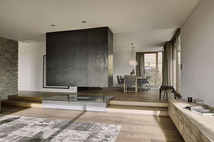 Die Wohngalerie Minimalistische Statt Rustikaler Einrichtung Im