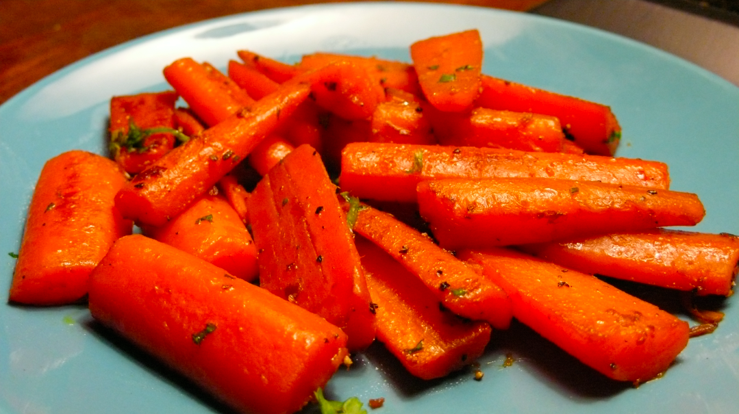 Sarah's Kitchen Adventures HoneyGlazed Carrots with Cilantro and New Blog Features!