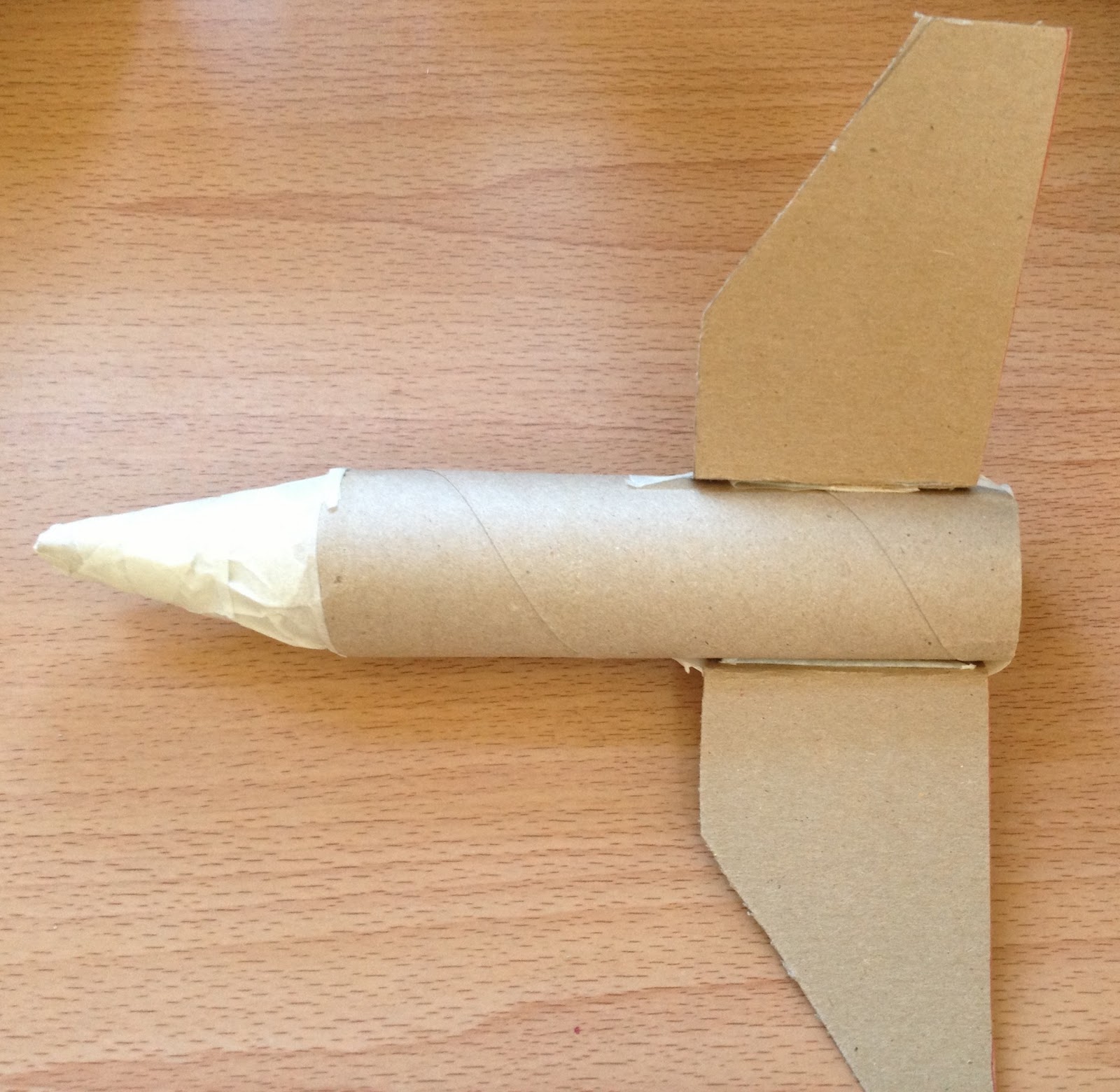 Evergreen Montessori House Rocket Ship Paper Towel Roll
