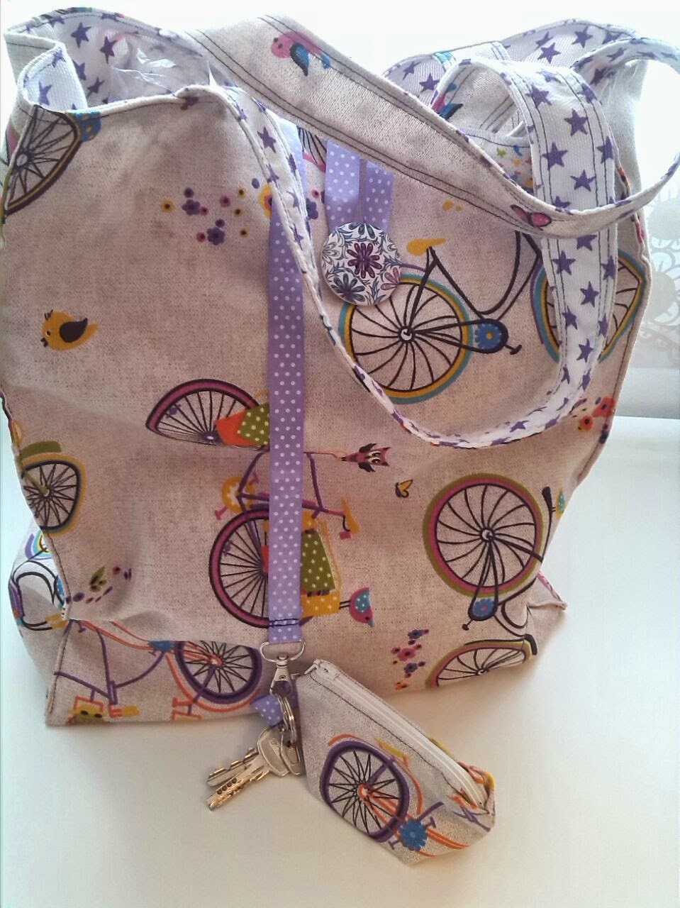 Bolso compra bolso, bag, tote, costura, sewing, couture