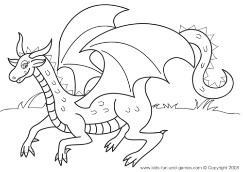 Chinese Dragon Coloring Page Chinese Dragon Coloring Page