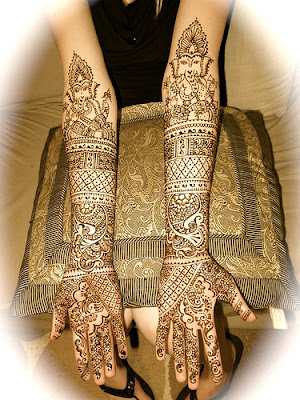 الحناء الهندية الرائعة للتزيين Indian+Bridal+Mehndi+Designs+For+Hands