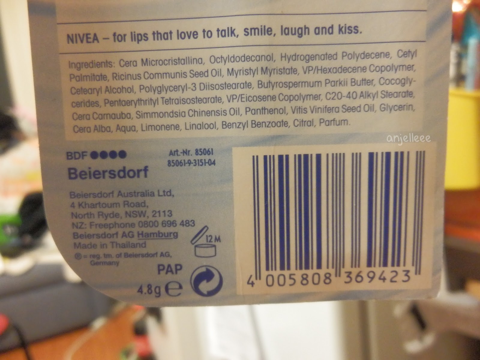 Just another beauty blogger Nivea Essential Care Lipbalm