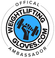 weight lifting gloves ambassador logo gear equipment gym accessories