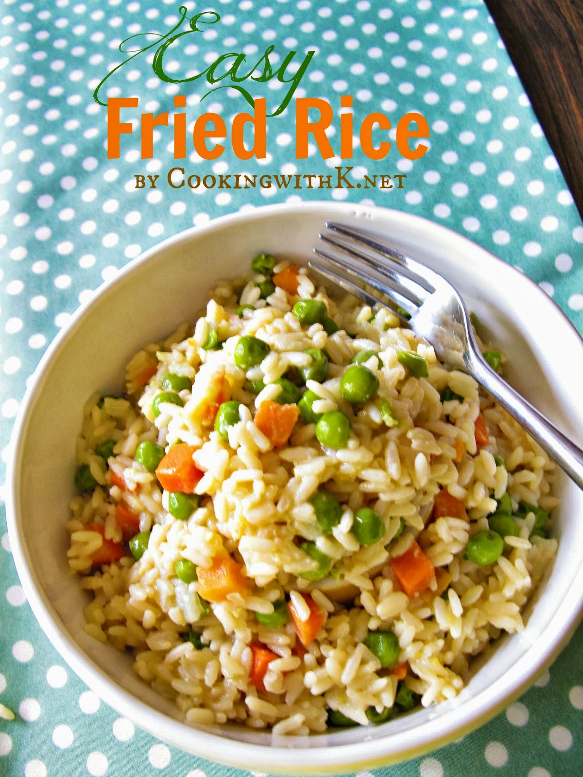Cooking with K: Easy Fried Rice {No Need for Take Out---Make it yourself!}