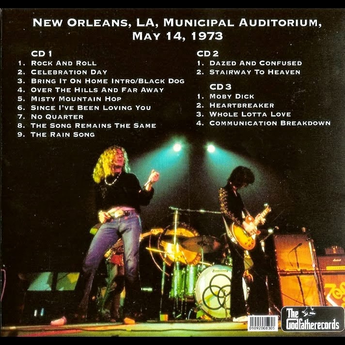 Long Live Led Zeppelin : 1973.05.14 Led Zeppelin Louisiana The