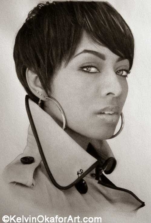 06-Keri-Hilson-Kelvin-Okafor-Celebrity-Portrait-Drawings-Full-of-Emotions-www-designstack-co