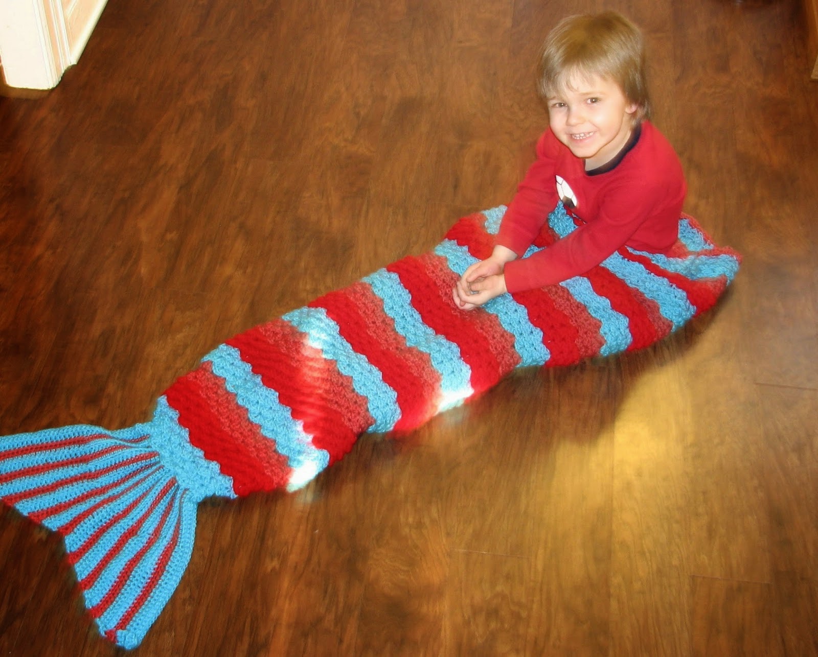 Creative crochet by becky crochet mermaid tail afghan  blanket