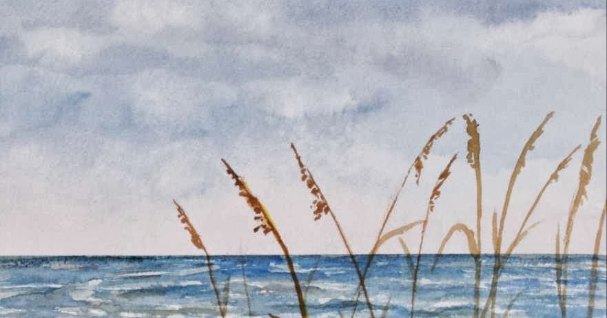 Watercolor Paintings - Art by Derek McCrea: Anna Maria Island Beach Art