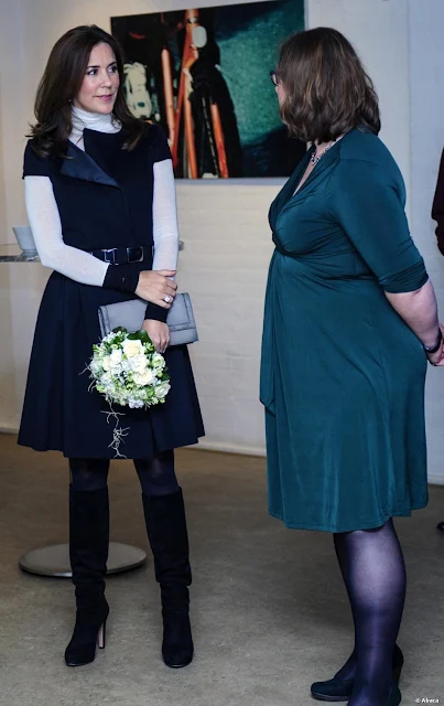 Crown Princess Mary at the opening of the 'School 200 years' jubilee