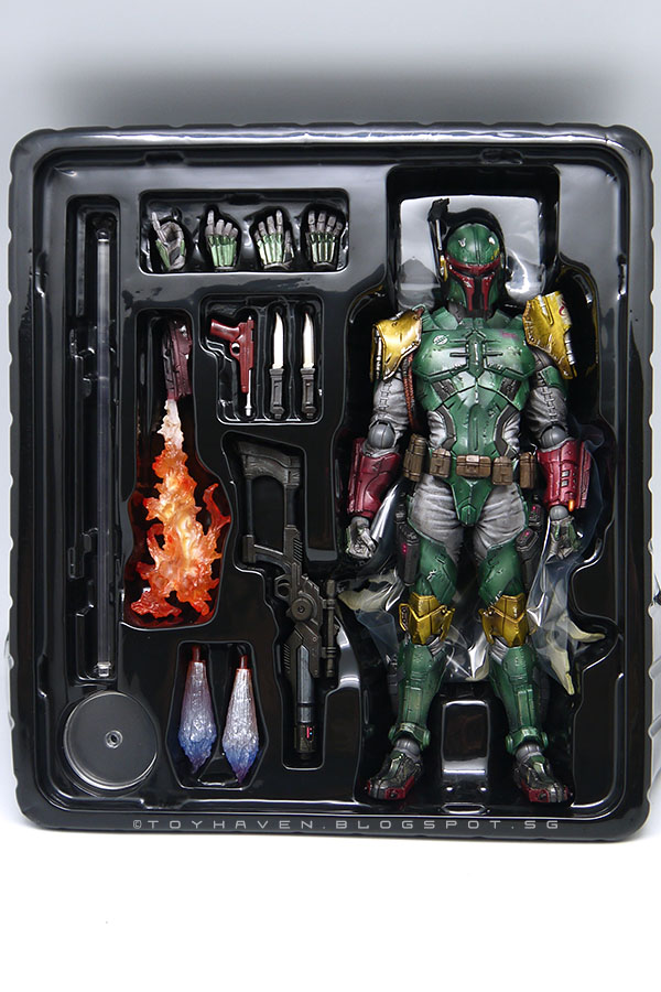 Details about   Star Wars Boba Fett Figure Model Toy VARIANT Play Arts Kai Statue New in Box NEW 