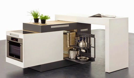 Modular Compact Kitchen Innovation
