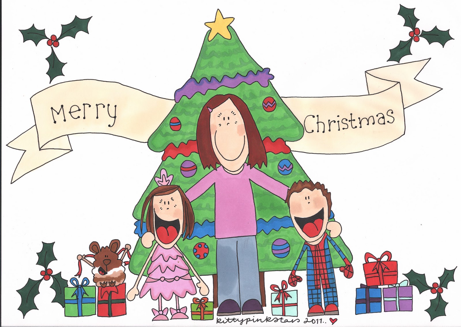 Christmas Pictures To Colour Christmas Pictures To Colour