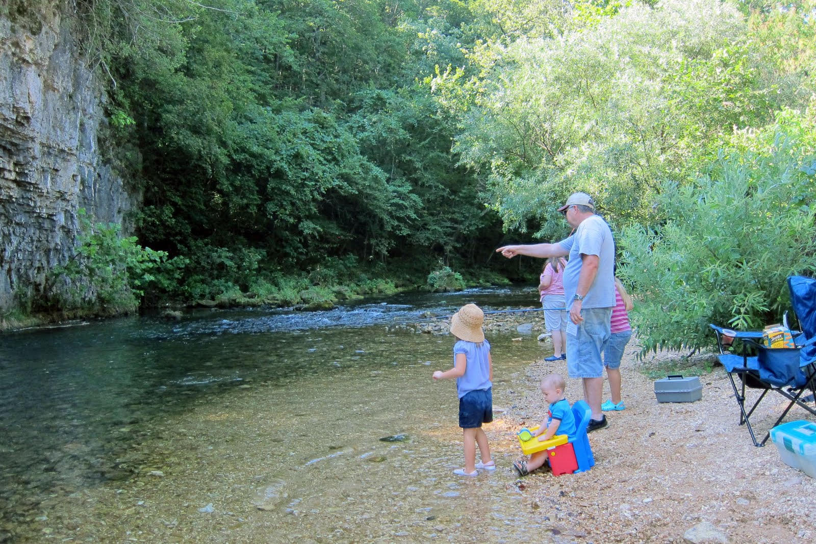 Lynn's Big Wide World A visit to Rockbridge Trout Ranch in Missouri