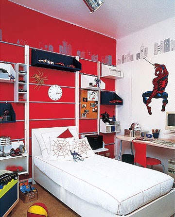 Dormitorio Fresco: DORMITORIOS HOMBRE ARAÑA SPIDERMAN BEDROOMS