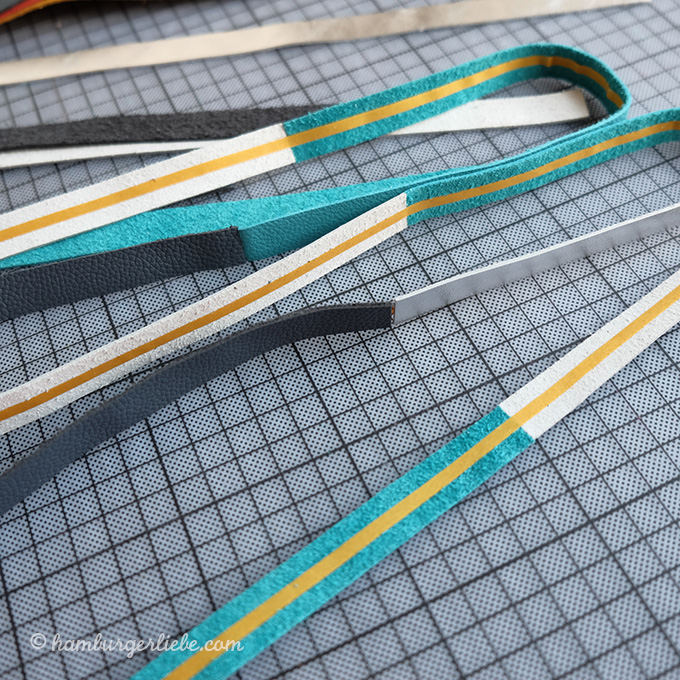 Tutorial: Ledergürtel aus Lederresten