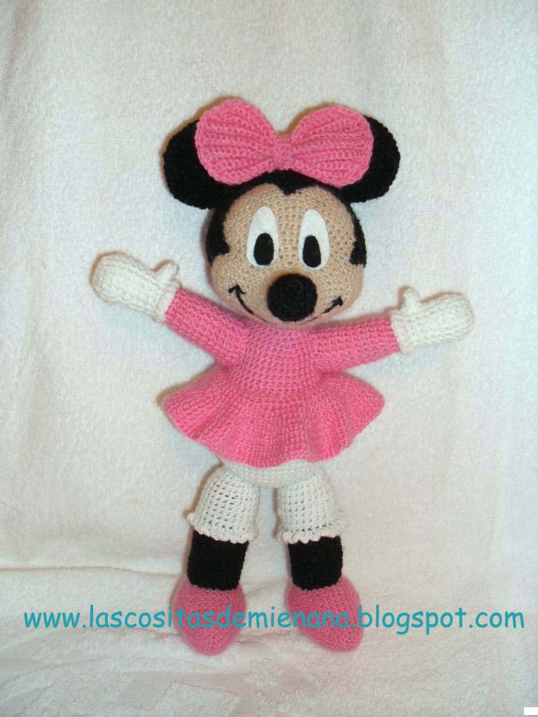 Las cositas de mi enana: Patron de mi version de Minnie ...