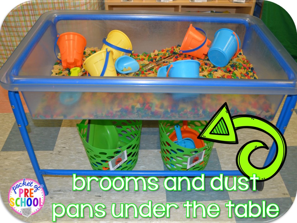 Sensory Table Pocket of Preschool