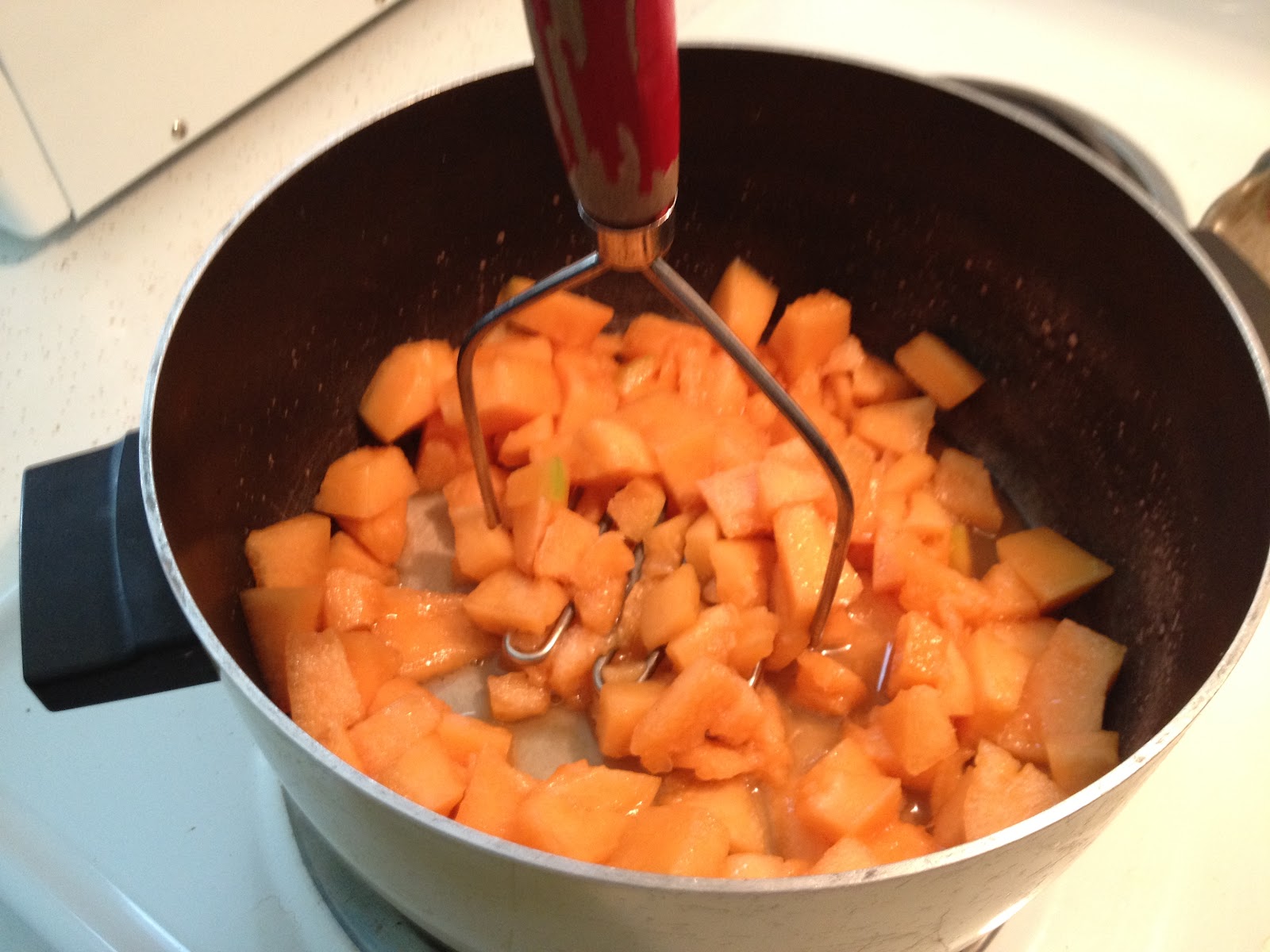 The Farmer's Wife, IN Cantaloupe Freezer Jam