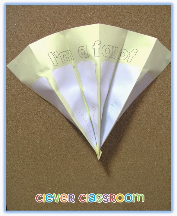 I'm a Fan Craftivity with FREE Printables