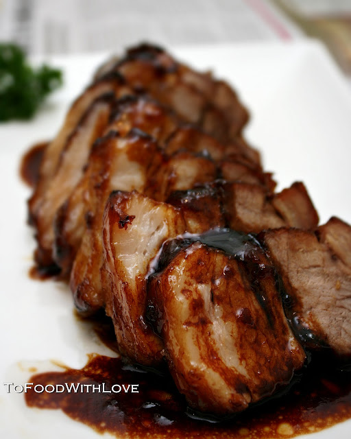 To Food with Love SlowCooker Char Siew (Chinese Barbecued Pork)