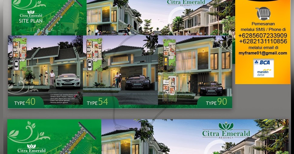 Desain yang menarik meningkatkan image Sebuah perumahan