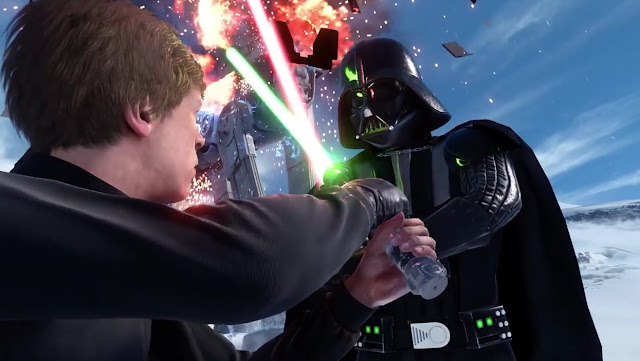 Battlefront Luke and Vader