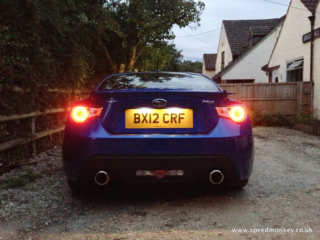 Subaru BRZ rear lights