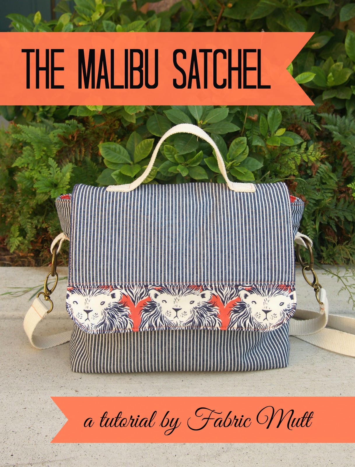 Malibu Satchel Tutorial by Heidi Staples of Fabric Mutt