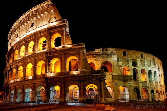 O coliseu de roma. Pão e circo para o povo do passado, do presente e do futuro?