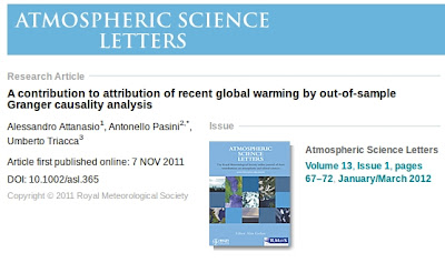 Atmospheric Science Letters January March 201