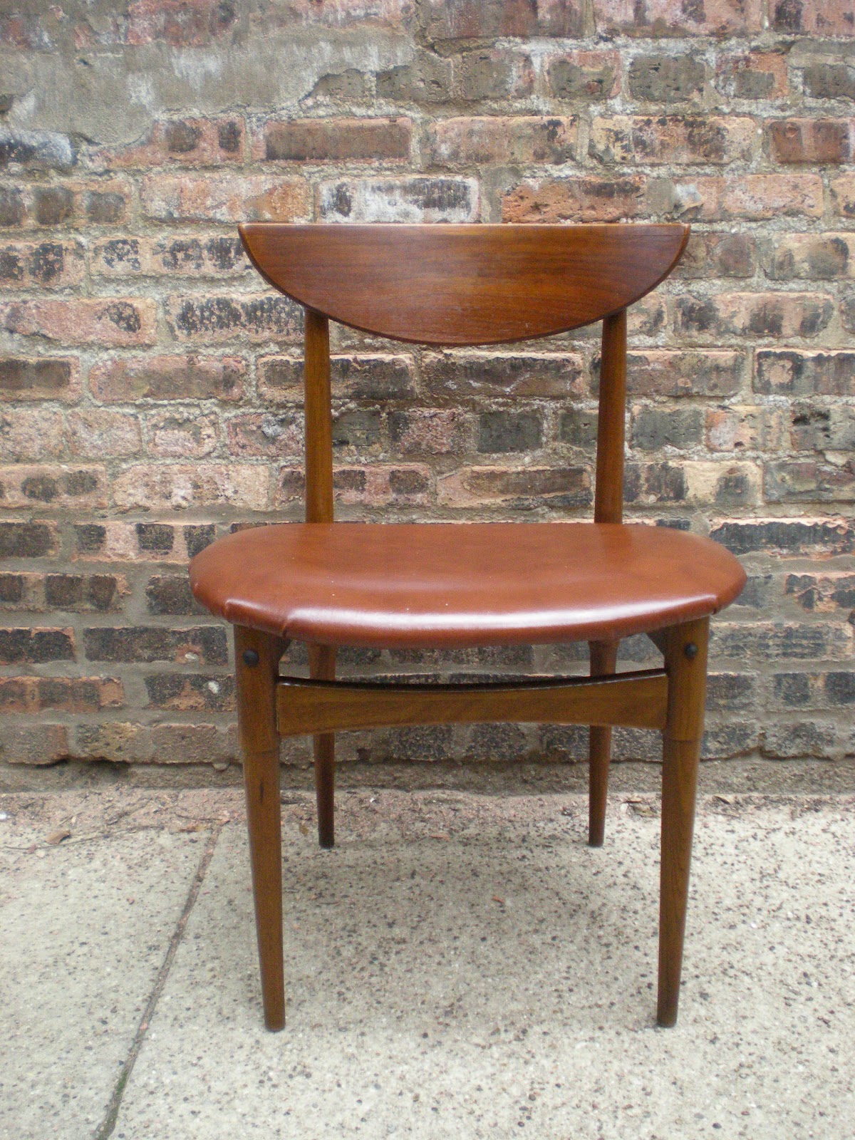 Mid Century Chicago: Danish Modern Wooden Chair