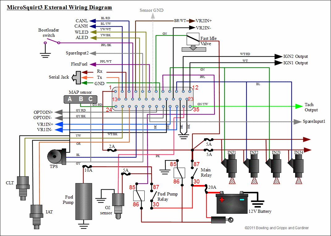 MS3 wiring diagram courtesy of http://www.useasydocs.com/quickstart 