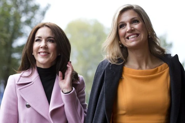 Queen Maxima of The Netherlands and Crown Princess Mary of Denmark attend the 3rd World Conference of Women's Shelters