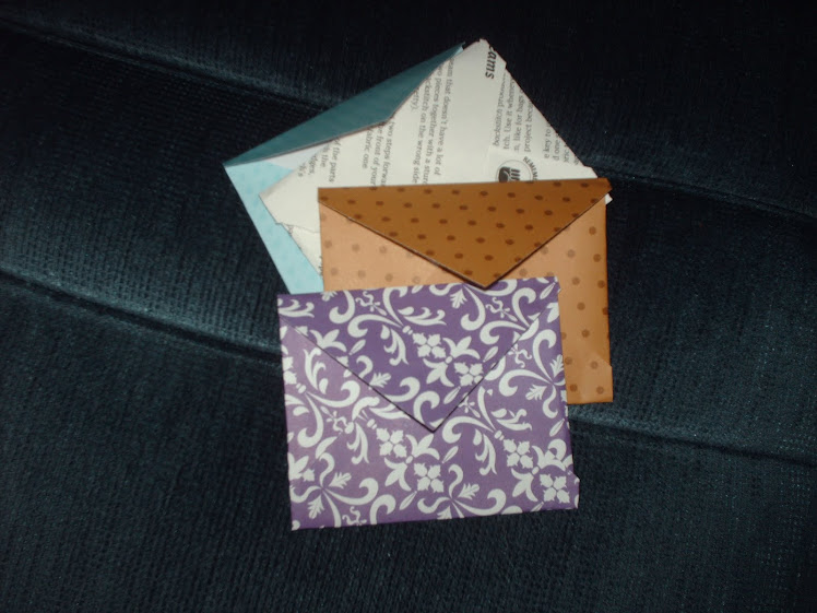 Handmade decorative envelopes