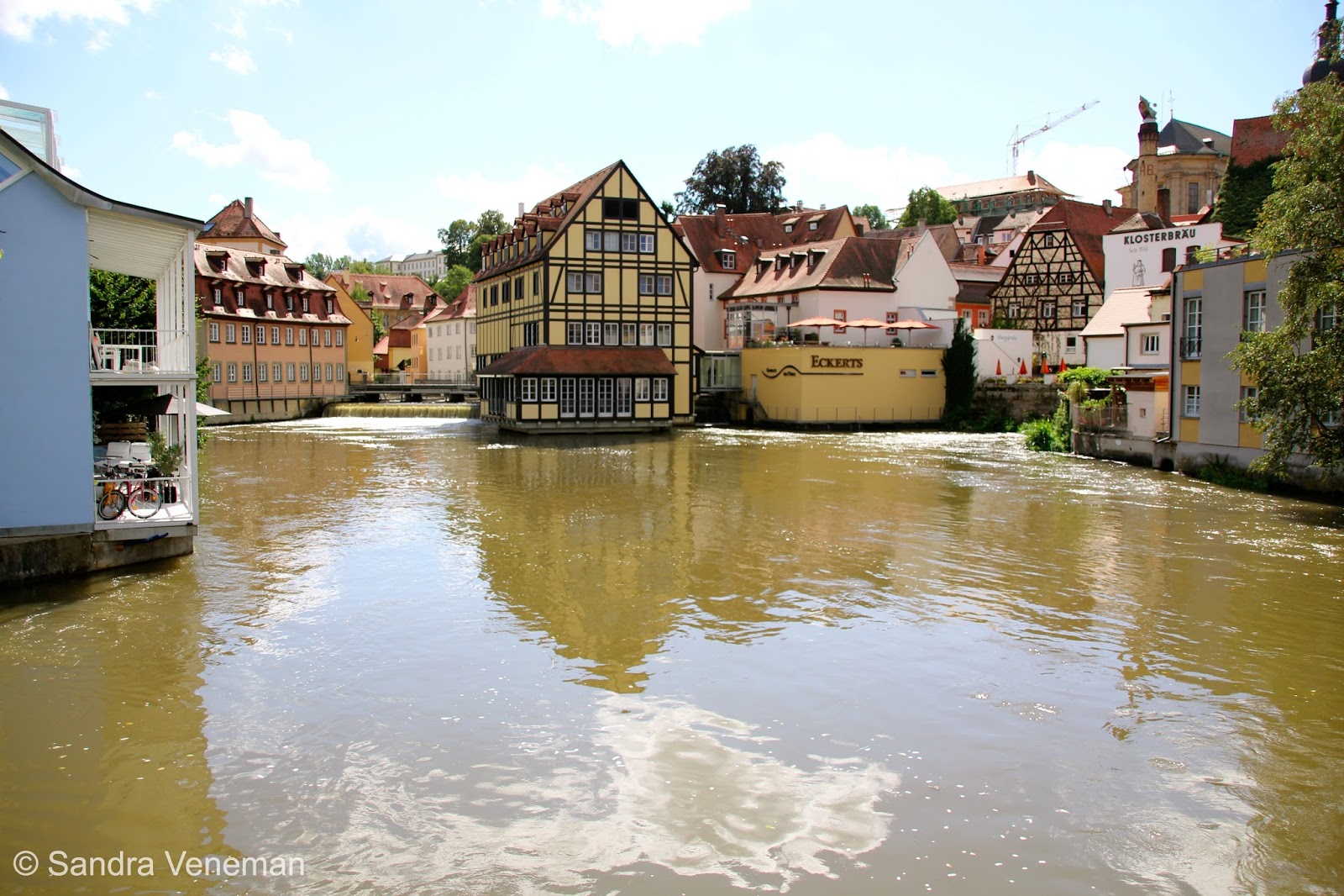 Beautiful Boardwalk Bamberg, mooie stad aan het water