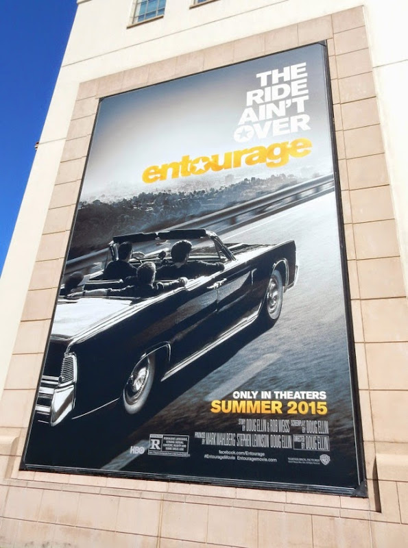 Entourage movie teaser billboard Entourage movie teaser billboard