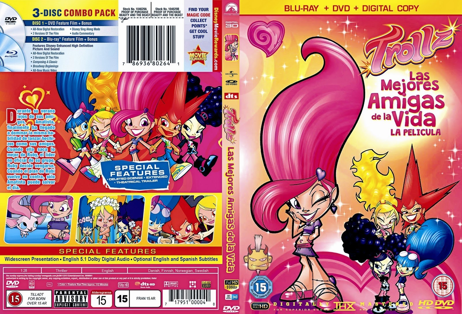 THE MASTER COVERS Trollz Best Friends for Life