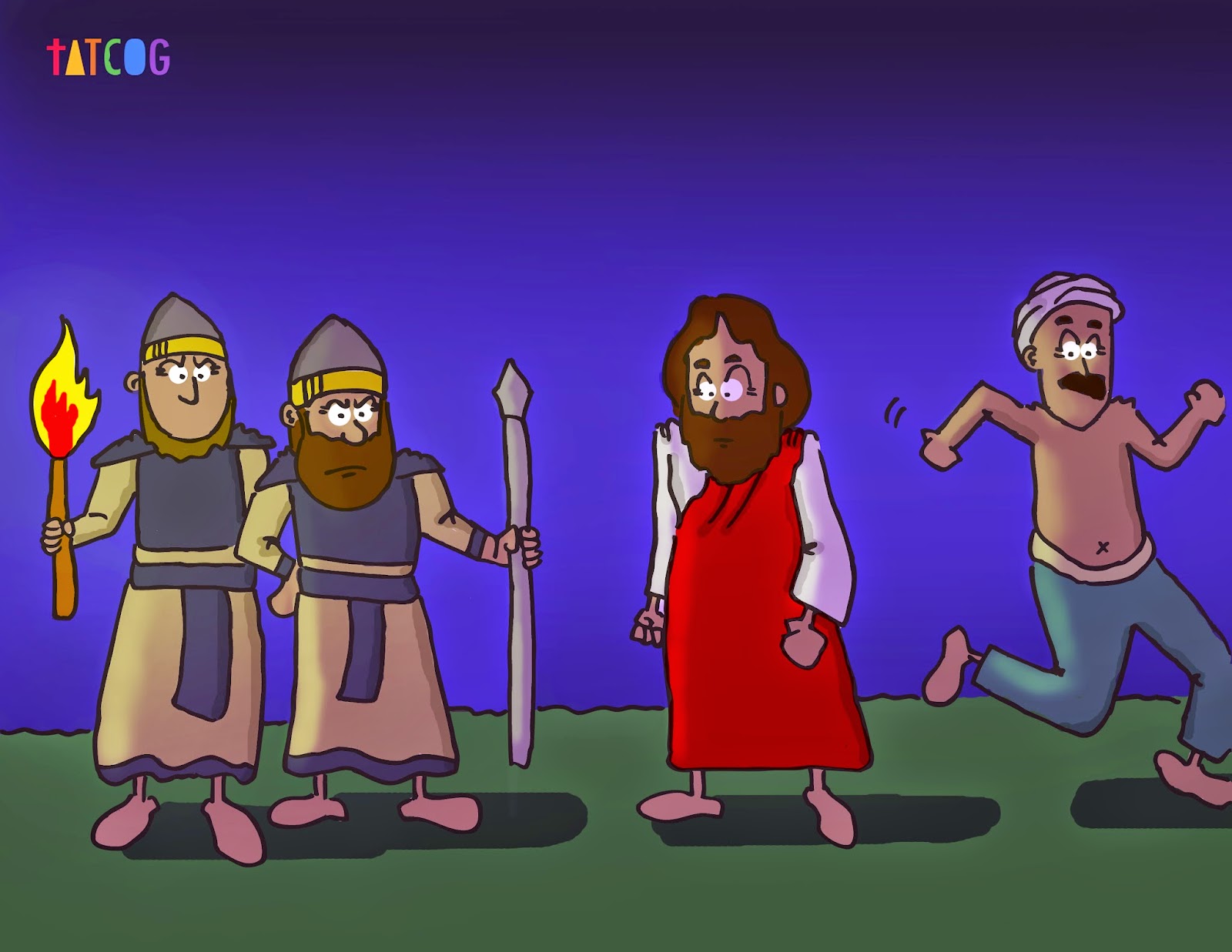 TATCOG SCHOOL: (41) Jesus is arrested