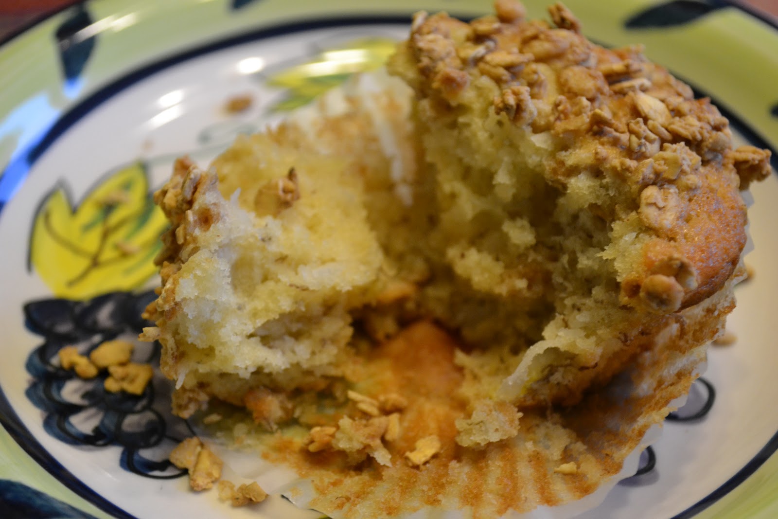 A Taste of Alaska Banana Crunch Muffins