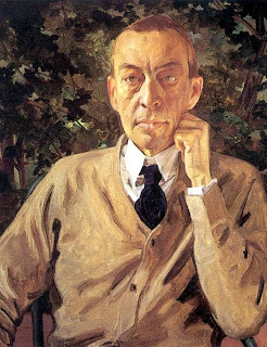 Retrato de Serguéi Rajmáninov, Konstantin Somov Retrato de Serguéi Rajmáninov, Konstantin Somov
