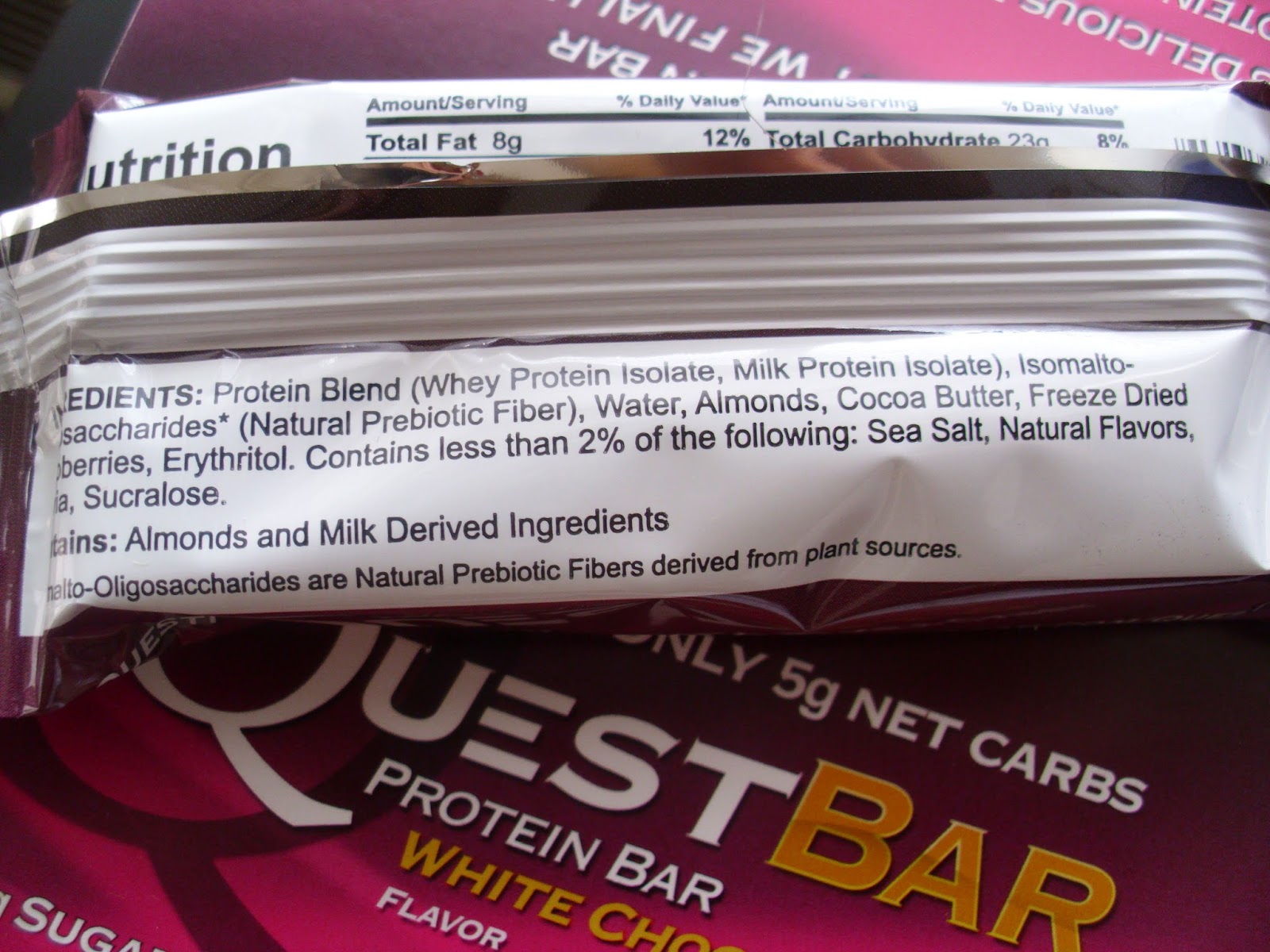 Review Quest White Chocolate Raspberry Bars Living, Learning, Eating