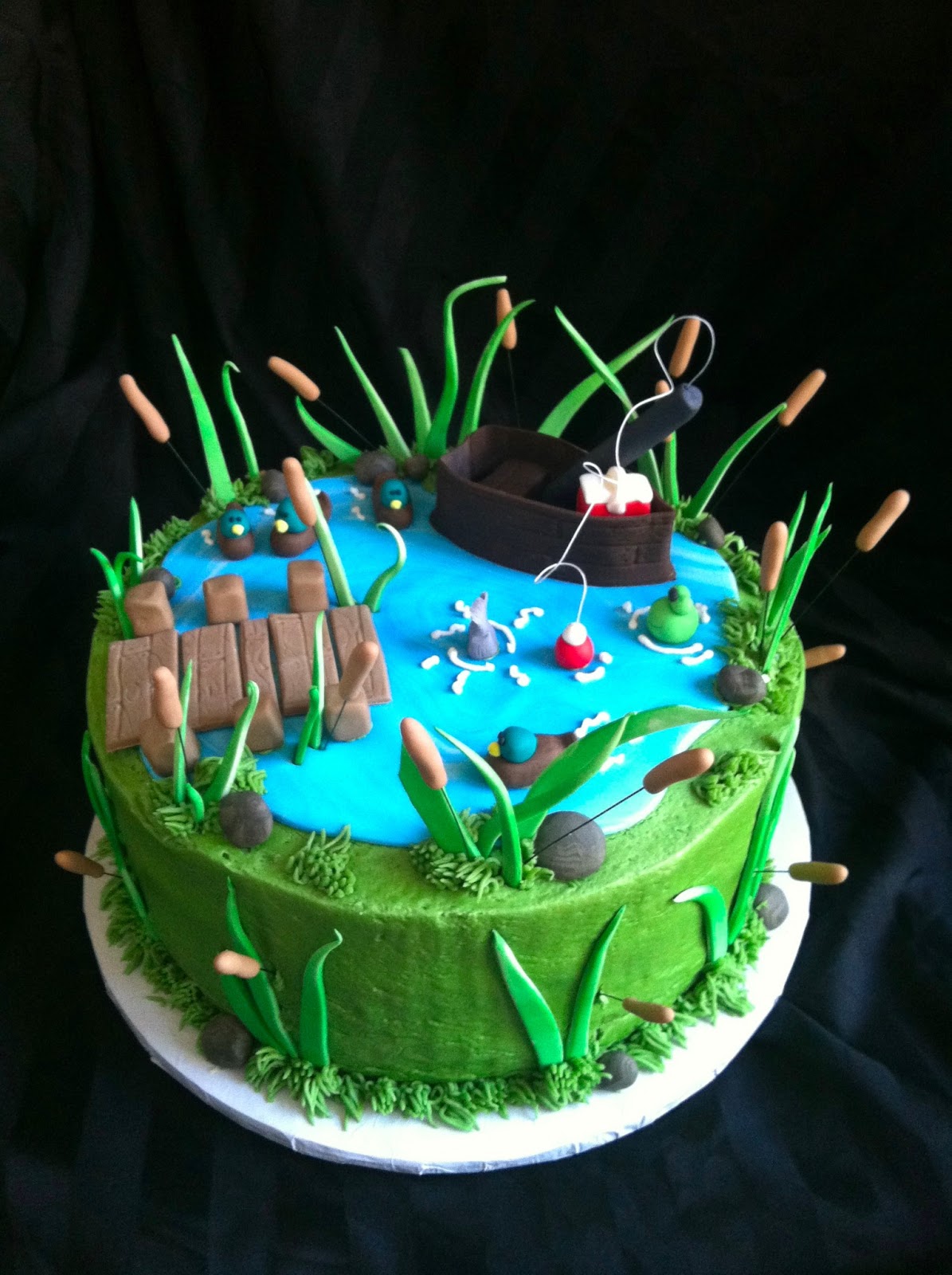 Fishing Tackle Box Cake Fishing Tackle Box Cake