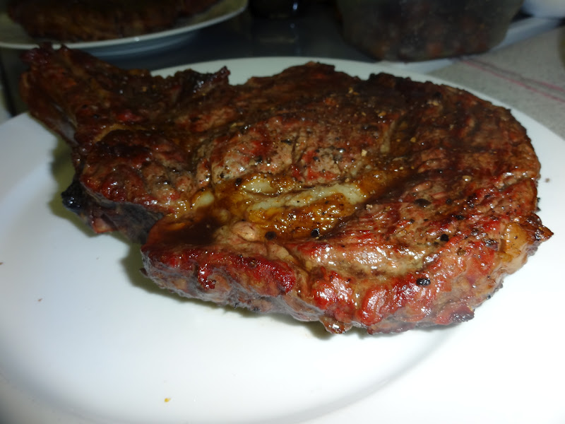 rather peckish Canadian Prime Rib Eye Steaks