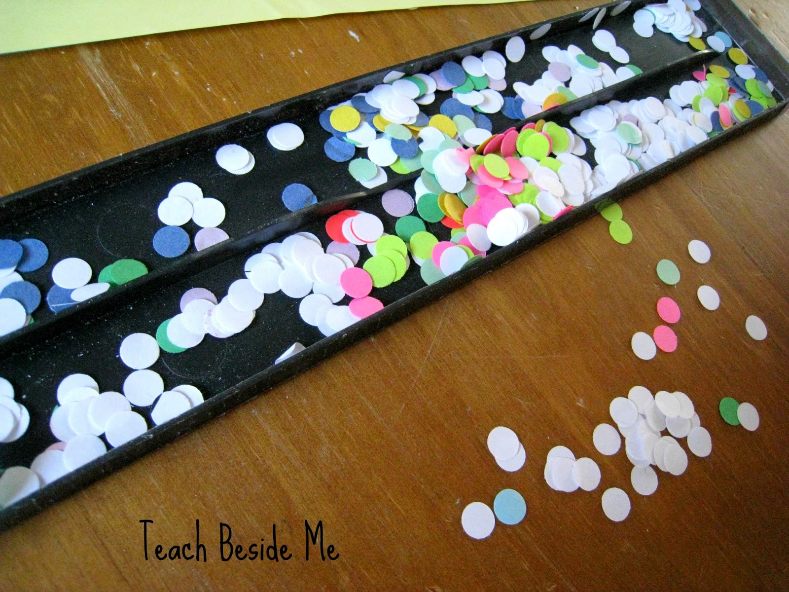 Hole Punch Pictures Teach Beside Me