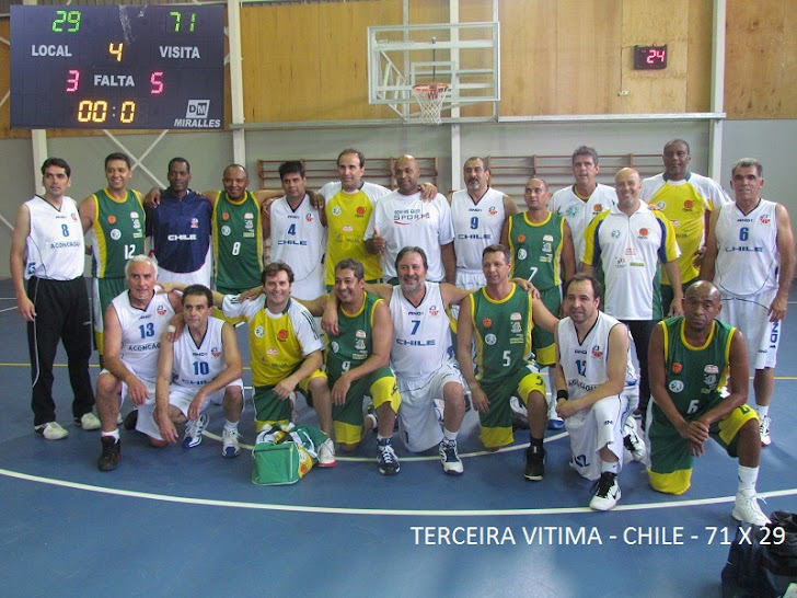 BRASIL 71 X CHILE 29 PAN-AMERICANO - CHILE 2012.