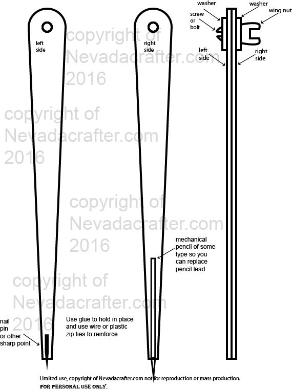 Free Patterns and ideas DIY Drawing Compass