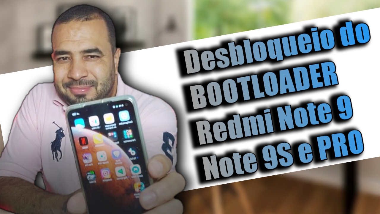 DESBLOQUEIO DO BOOTLOADER DO REDMI NOTE 9 .9S E 9 PRO